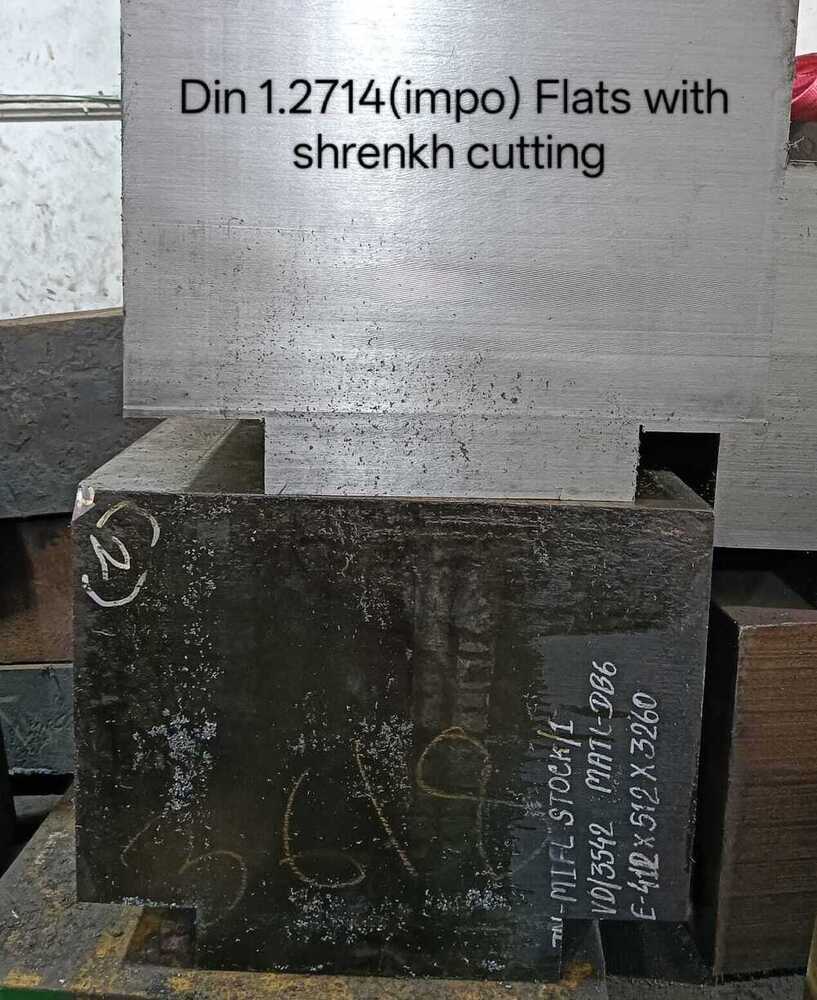 DIN 1.2714 Flats with Shrenkh Cutting Sheet