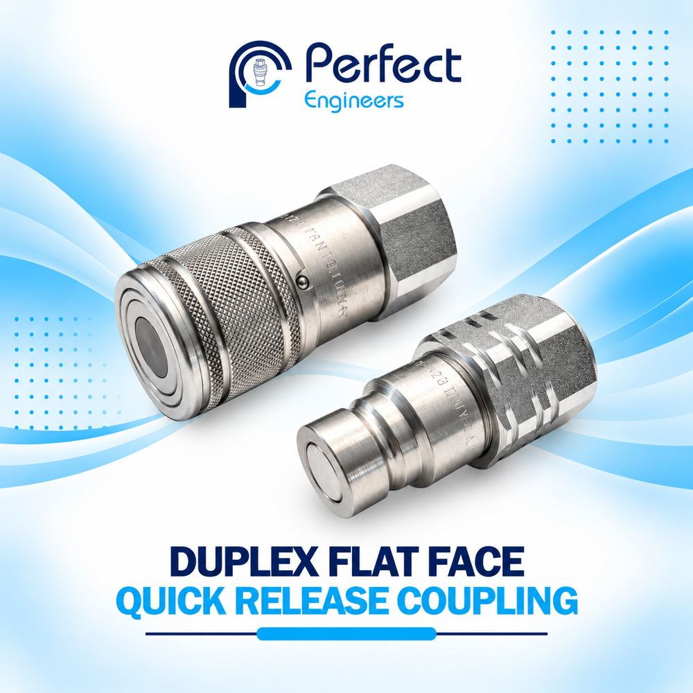 Duplex Flat Face Quick Release Coupling