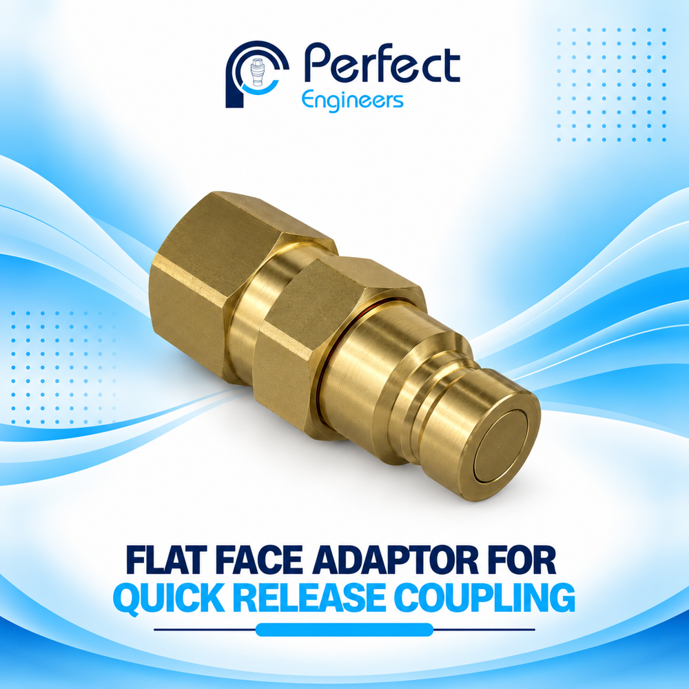 Flat Face Adaptor for Quick Release coupling