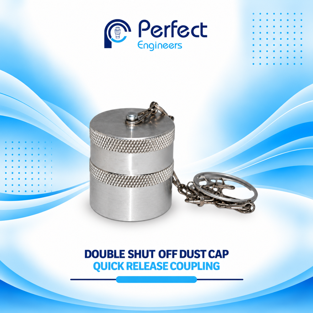 Double Shut off Dust Cap for Quick Release coupling