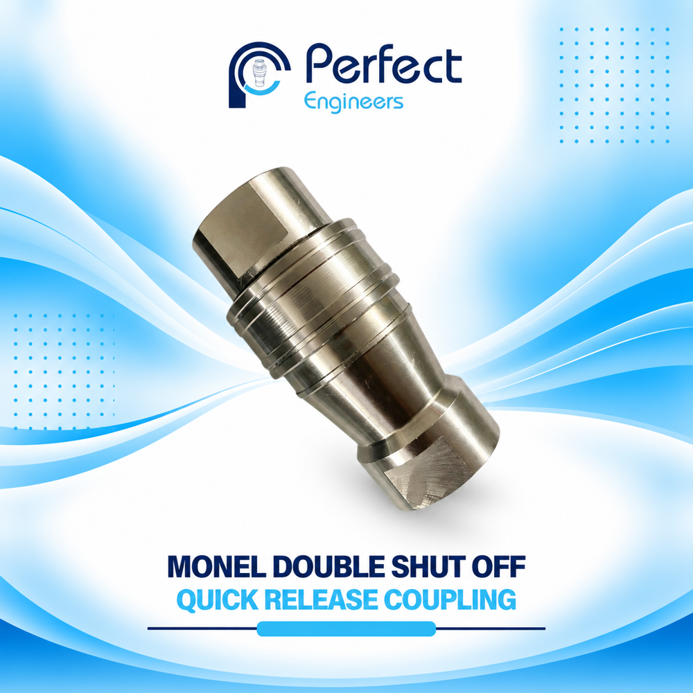 Monel Double Shut off Quick Release Coupling