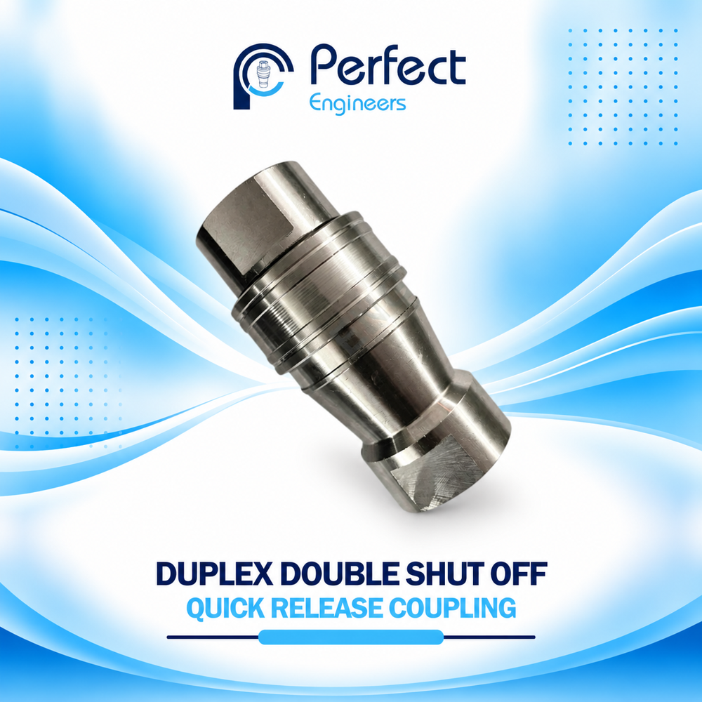 Duplex Double Shut off Quick Release Coupling