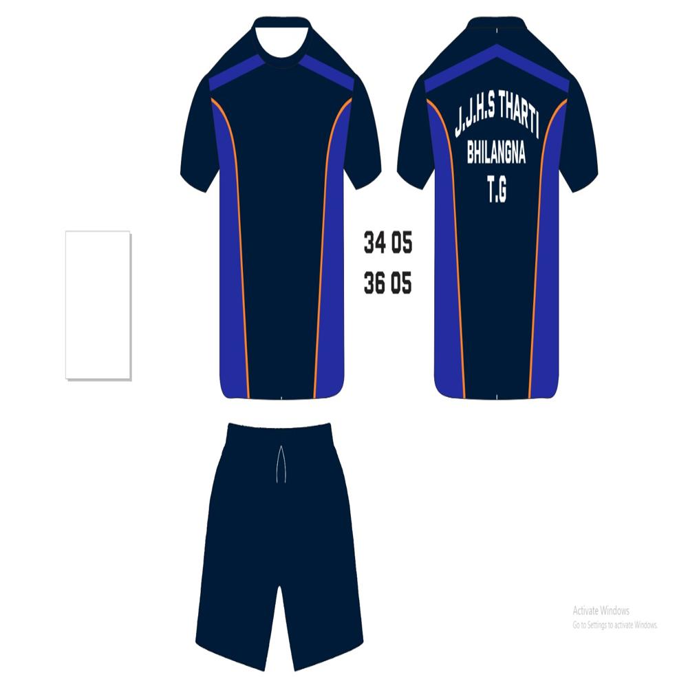 Kabaddi Kit - Collar Type: V Neck