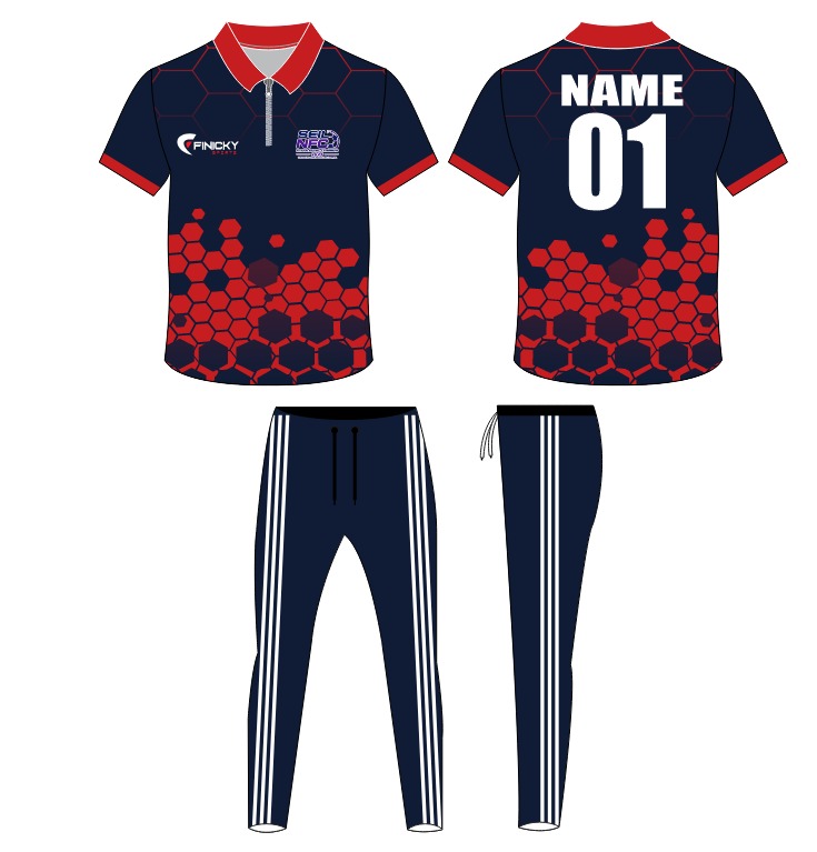 Colour Customized Cricket Dress - Fabric Type: Polyester