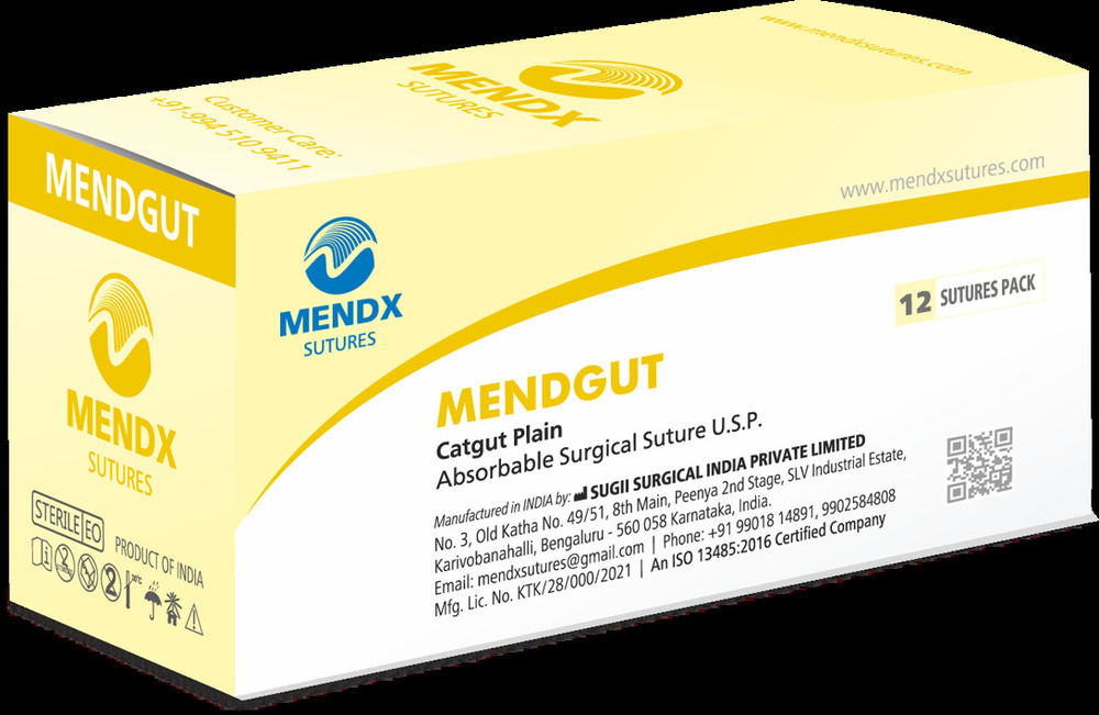 MENDGUT-Catgut Plain Sutures