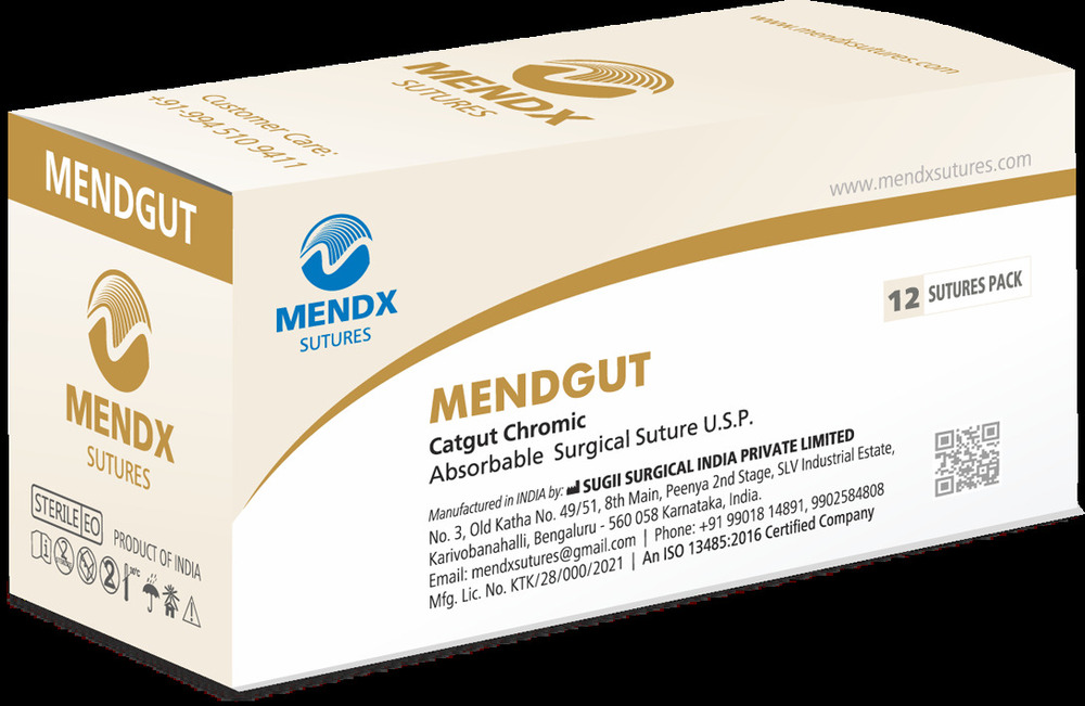MENDGUT-Catgut Chromic Sutures