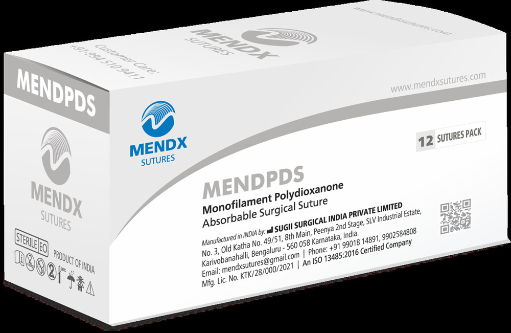 MENDPDS-Monofilament Polydioxanone Sutures