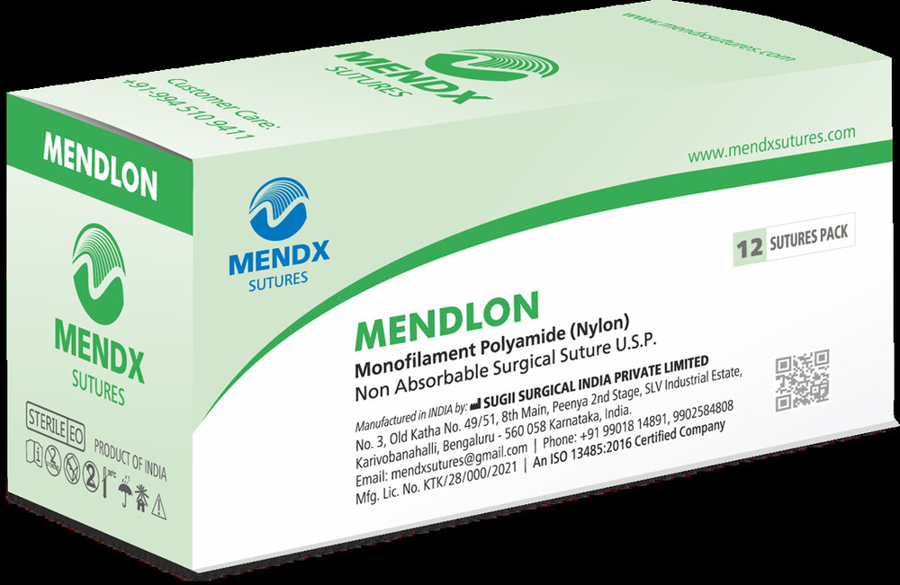 MENDLON-Monofilament Polyamide Sutures