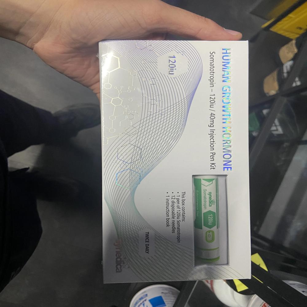 Synedica Somatotropin Human Growth Hormone 120iu/40mg  Injection Pen 