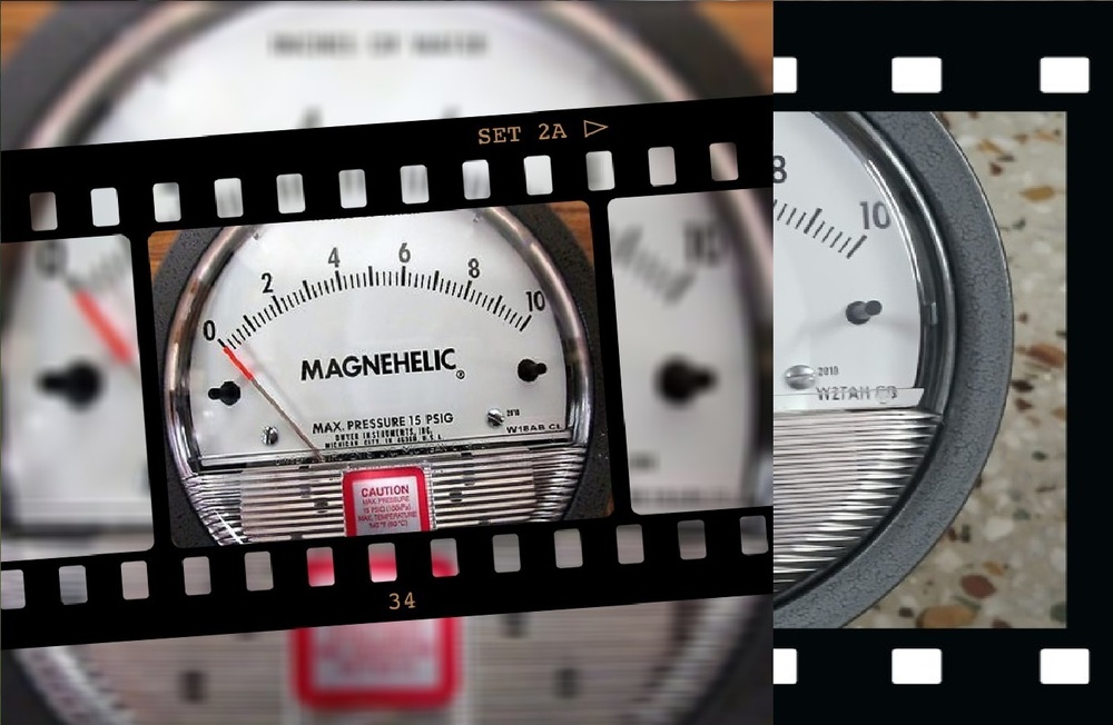 Dwyer Magnehelic Differential Pressure Gauge 0-10 Inch Water