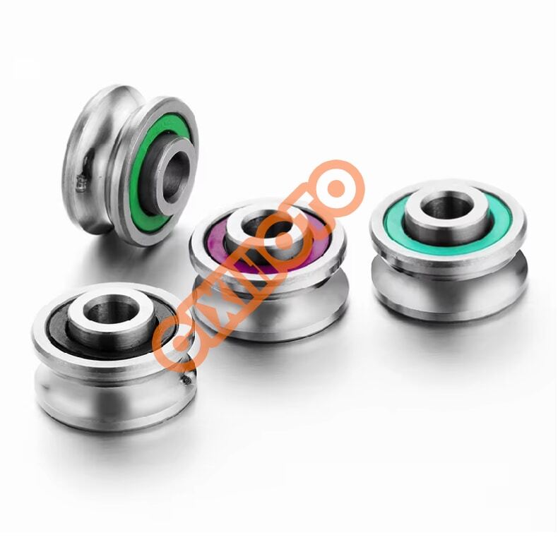 U Groove Track Guide Bearing SG10 SG15 SG16 SG66 SG20 SG25 SG35 2RS Pulley Bearings for Textile Machine
