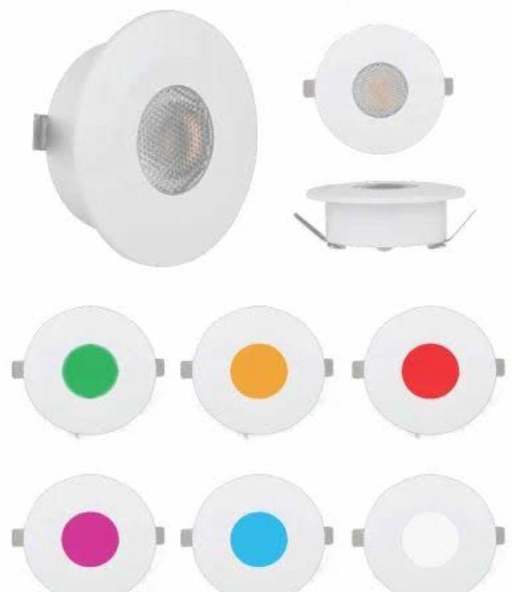 2W SPOT LIGHT ALL COLOUR
