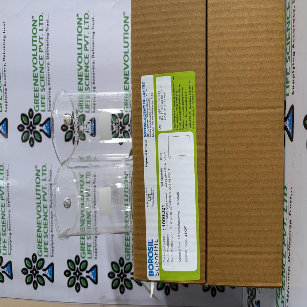 Borosil Beaker 250ml
