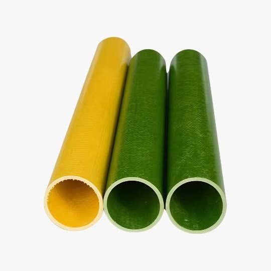 Frp Round Pipe - Color: Yellow