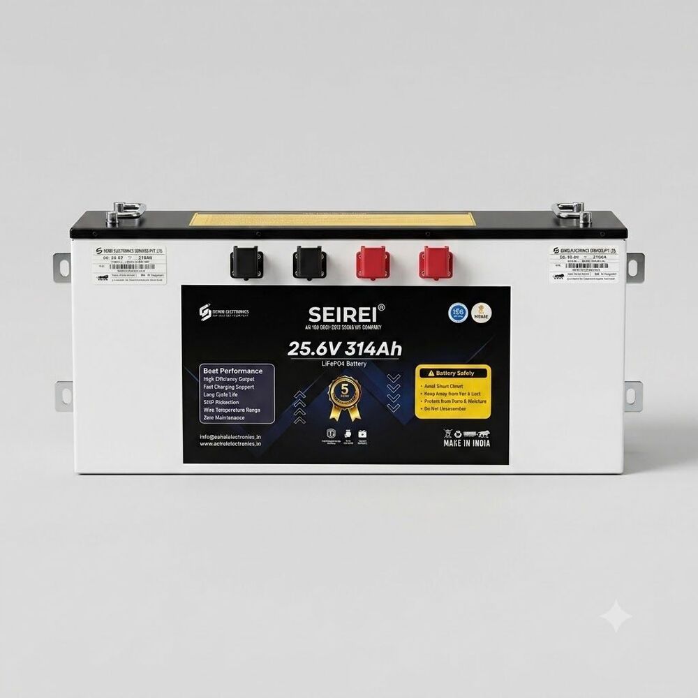 25.6V 314Ah LiFePO4 Smart Battery
