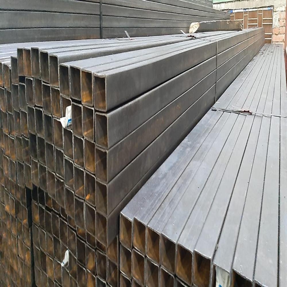 Mild Steel Square Pipe - Industrial Grade , Galvanized Finish With Durable Mild Steel Composition