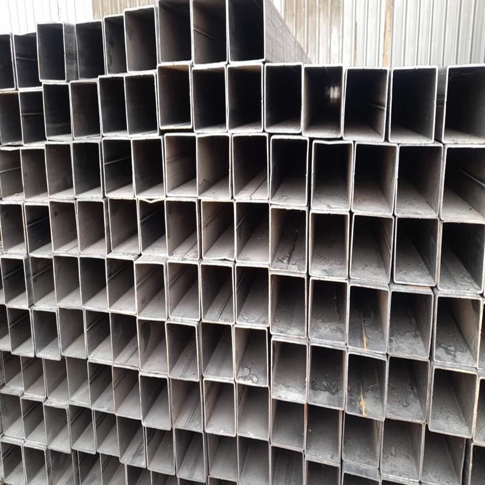Mild Steel Square Pipe - Industrial Grade , Galvanized Finish With Durable Mild Steel Composition
