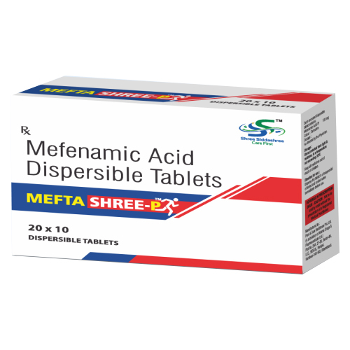Mefanamic Acid Dispersible Tablets