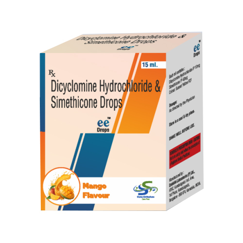 Dicylomine Hydrochloride And Simethicone Drops