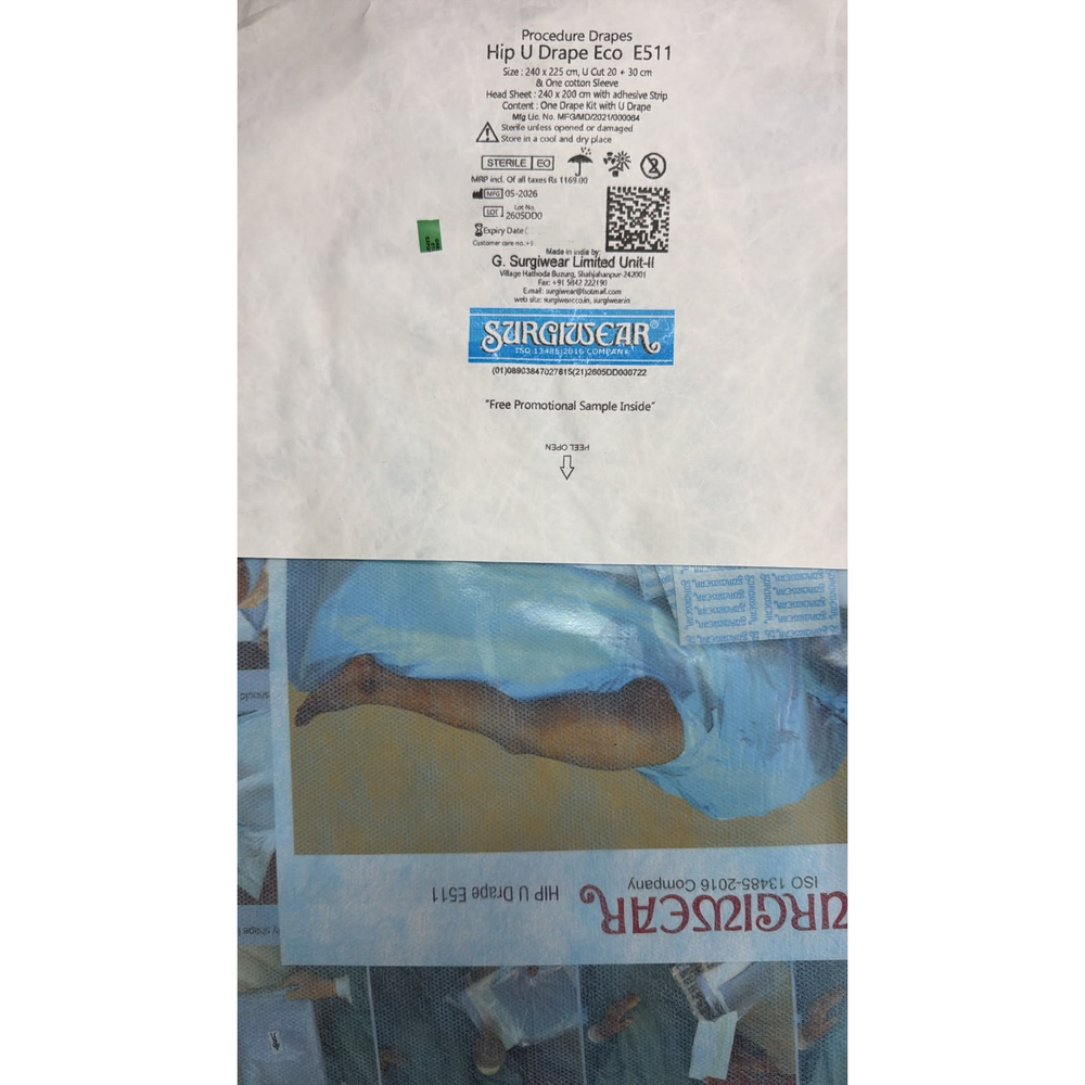 E511 Eco Hip U Drape