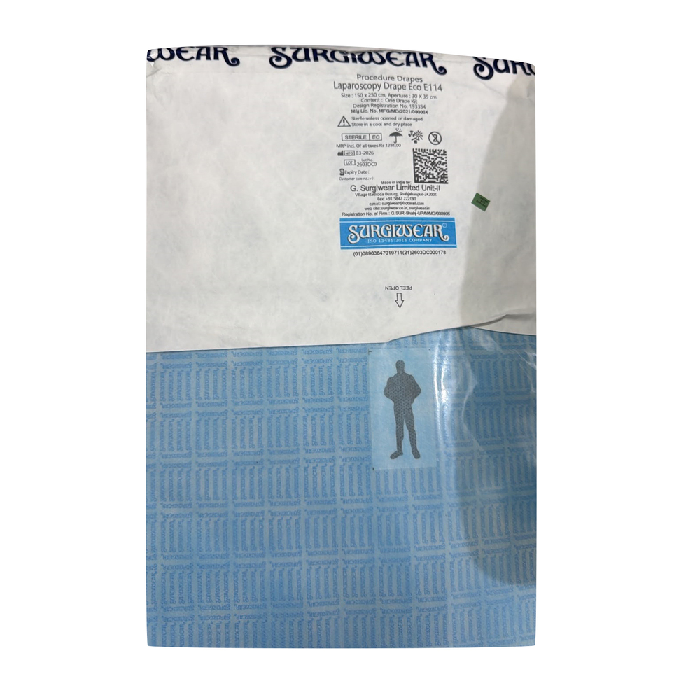 E114 Eco Procedure Laparoscopy Drapes