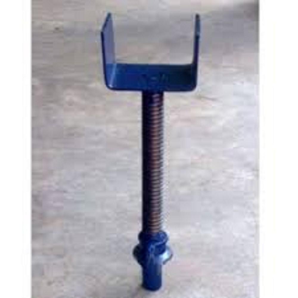 U Head Jack - Steel | Heavy-duty Support For Scaffold And Construction Applications