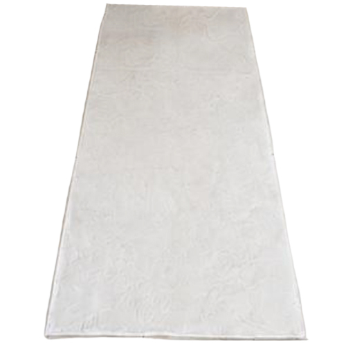 Ivory Mist Solid Fur Rug