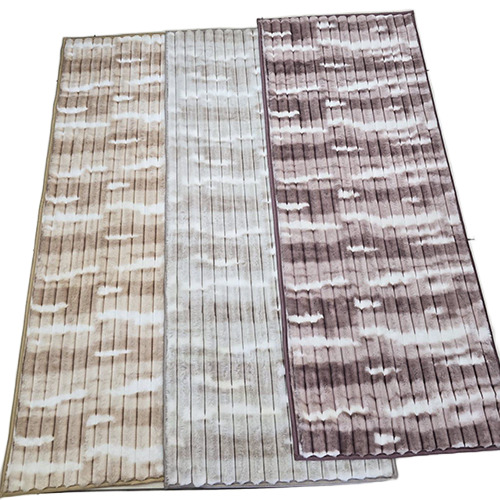 Printed Stripe Fur Runner