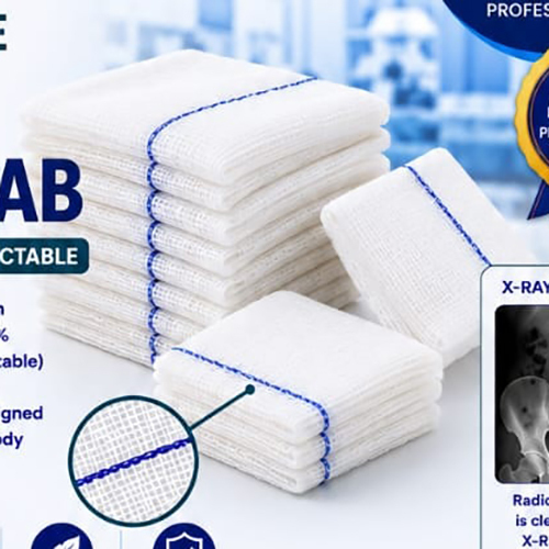 Plain Gouze Swab - Color: White