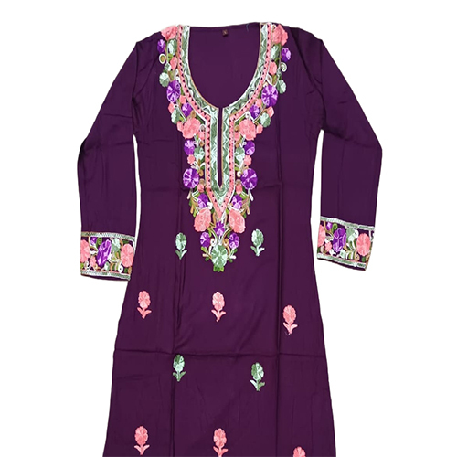 Exclsuive Heavy Work Dress For Ladies - Bust Size: Customizable Inch (In)