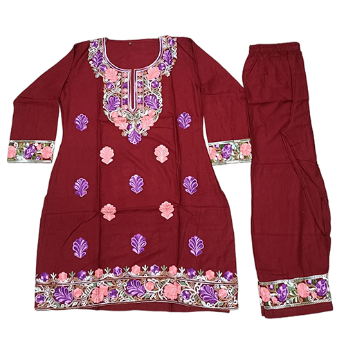 Cotton Dress - Bust Size: Varies With Size Inch (In)