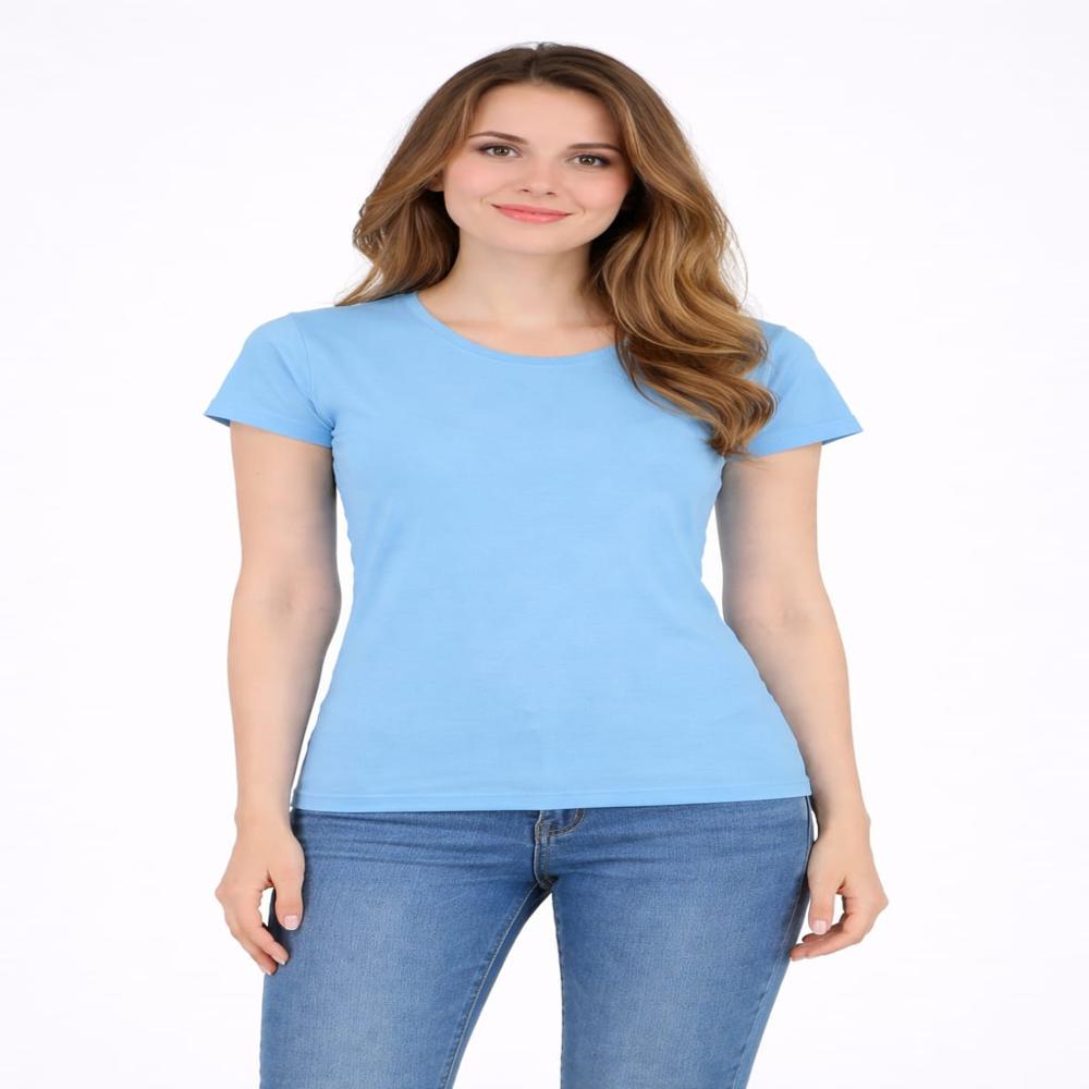 Round Neck Tops For Girls