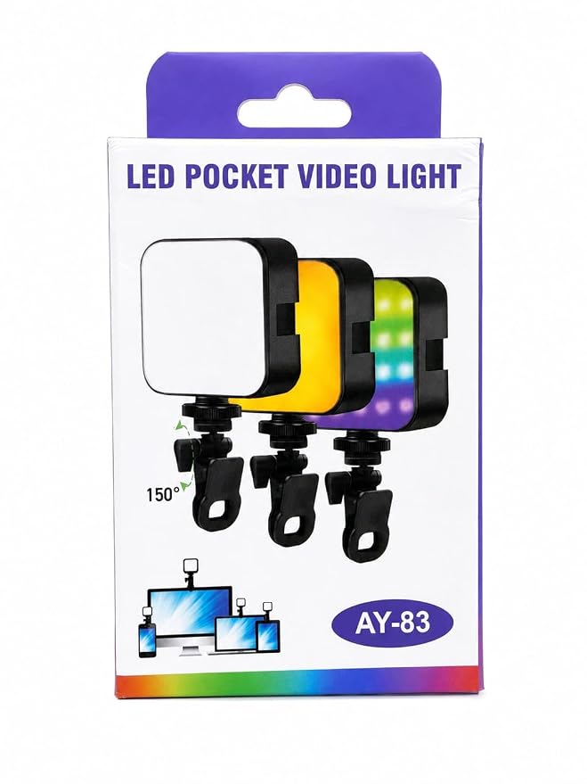 LED POCKET VIDEO LIGHT AY-83