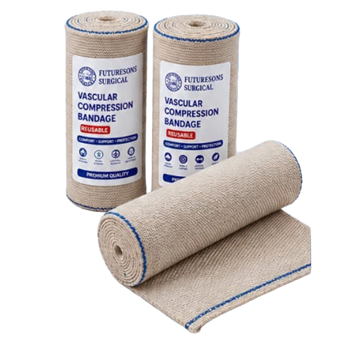 Vascular Compression Bandage - Color: Beige/Natural