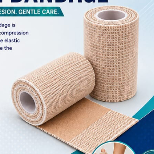 Elastic Adhesive Bandage - Color: Beige/Natural