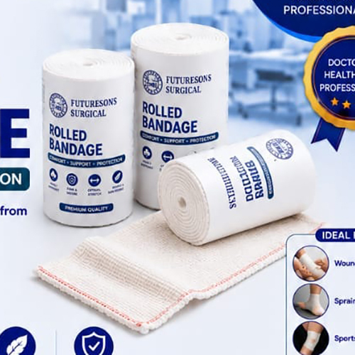 Rolled Bandage - Application: Wound Dressing