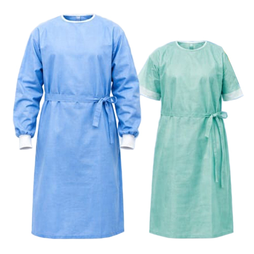 Patient Gown - Color: Available In Blue And Green