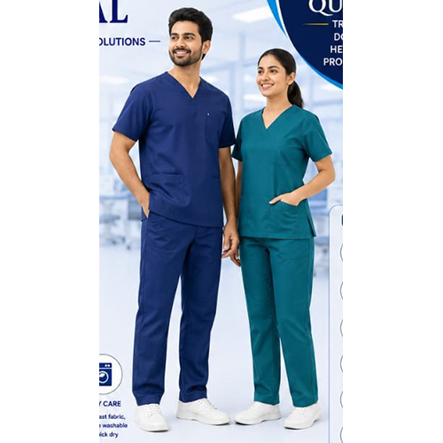 Scrub Suit - Color: Navy Blue