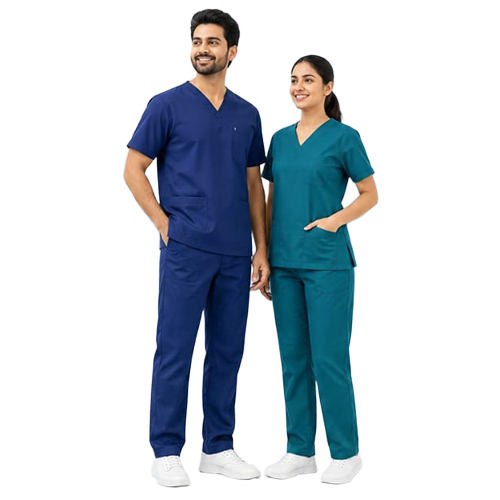 Scrub Suit - Color: Navy Blue