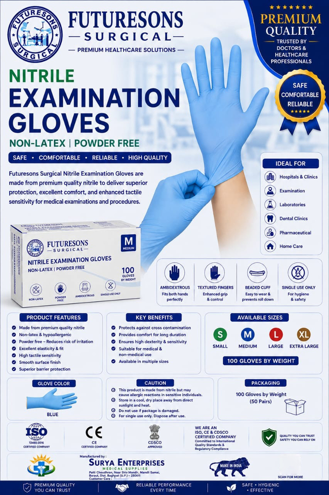 Nitrile Examination Gloves