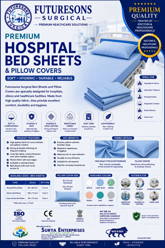 Premium Hospital Bed Sheets