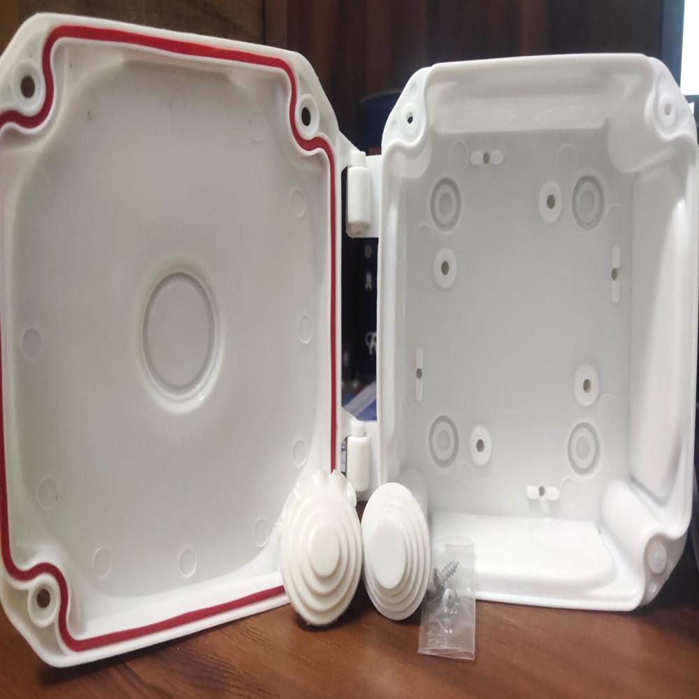 Waterproof 5*5 Camera Junction Box - Color: White