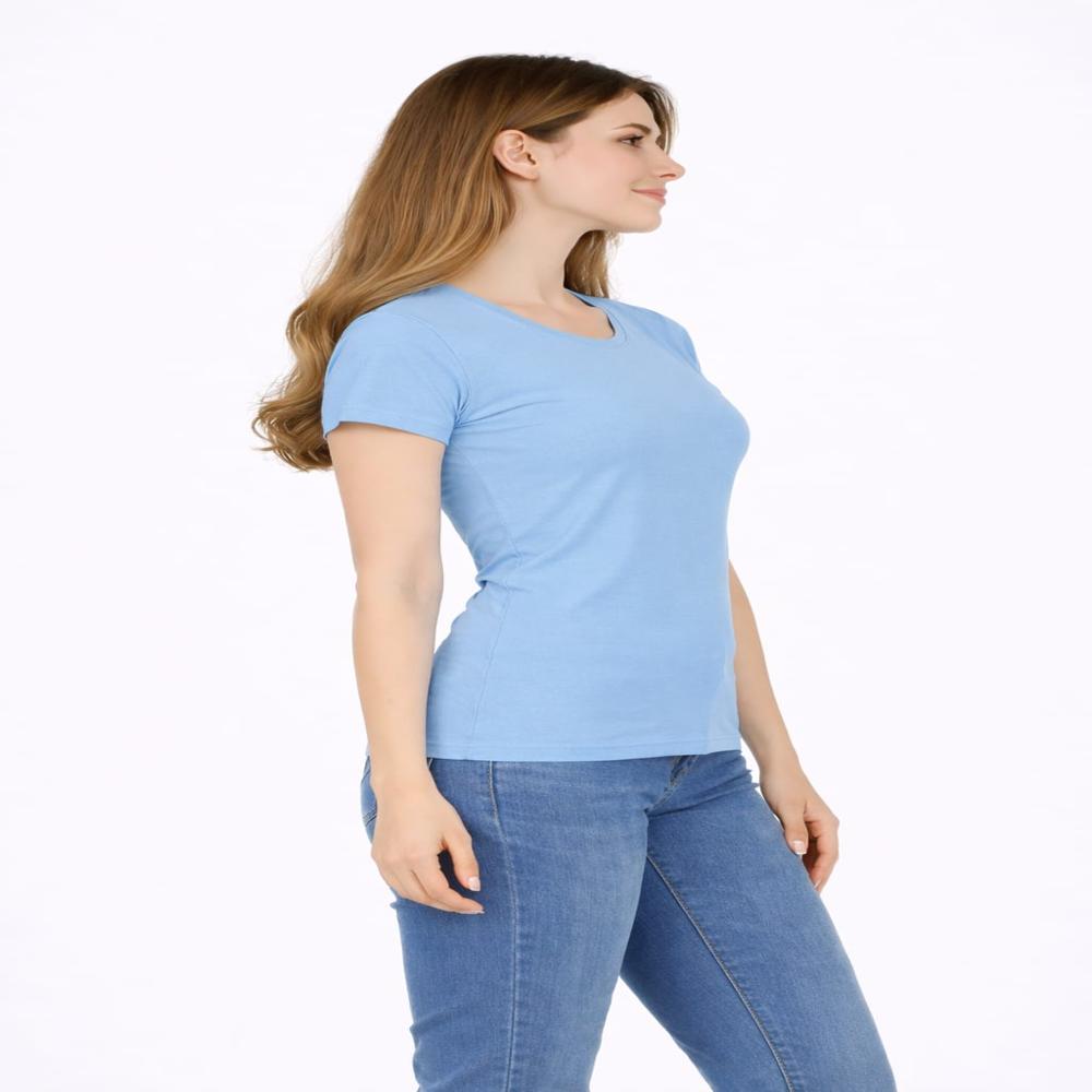 Round Neck Tops For Girls