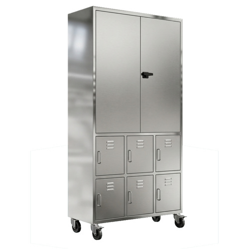 Apron With Shoe Locker