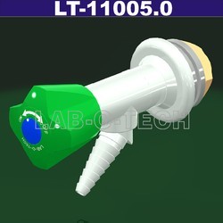 दीवार पर माउंट किए गए 45 डिग्री नोज़ल के साथ झुका हुआ नल