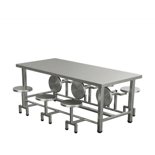 Six Seater Canteen Table