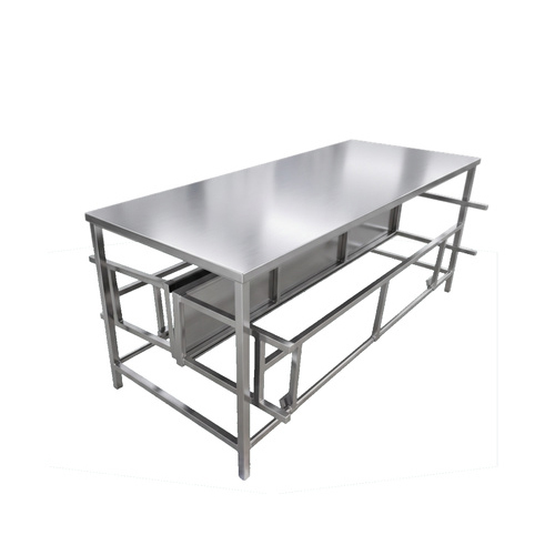 Bench Type Folding Canteen Table