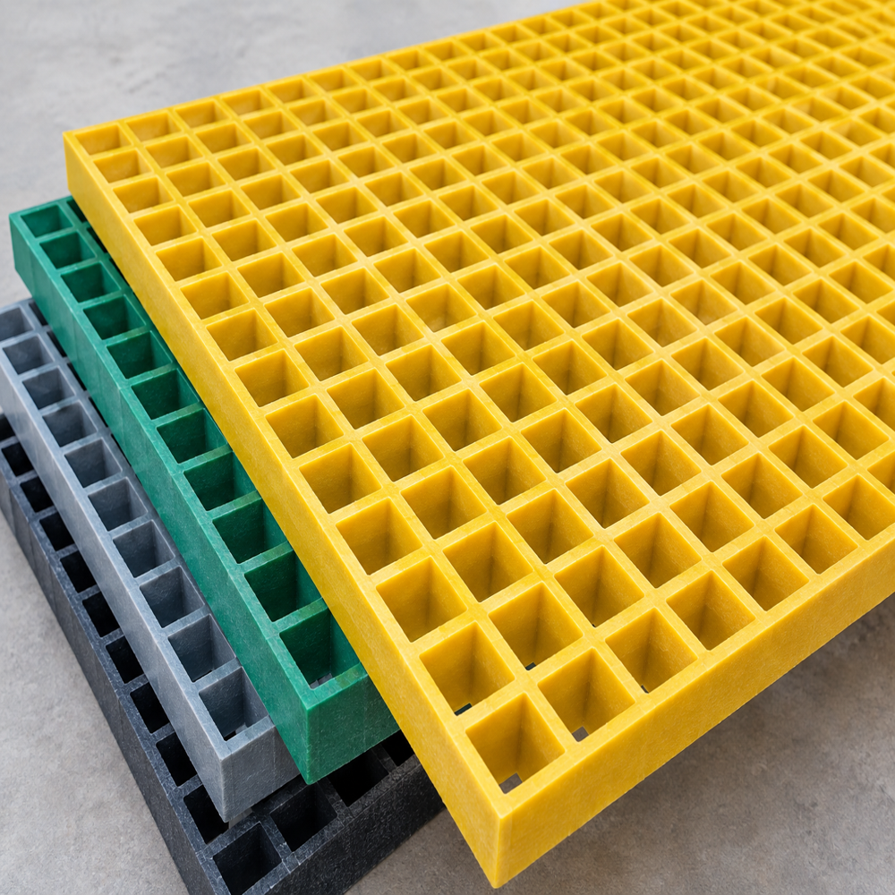Frp Moulded Grating - Application: Industrial Plants