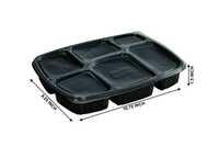 6 Compartment Meal Tray