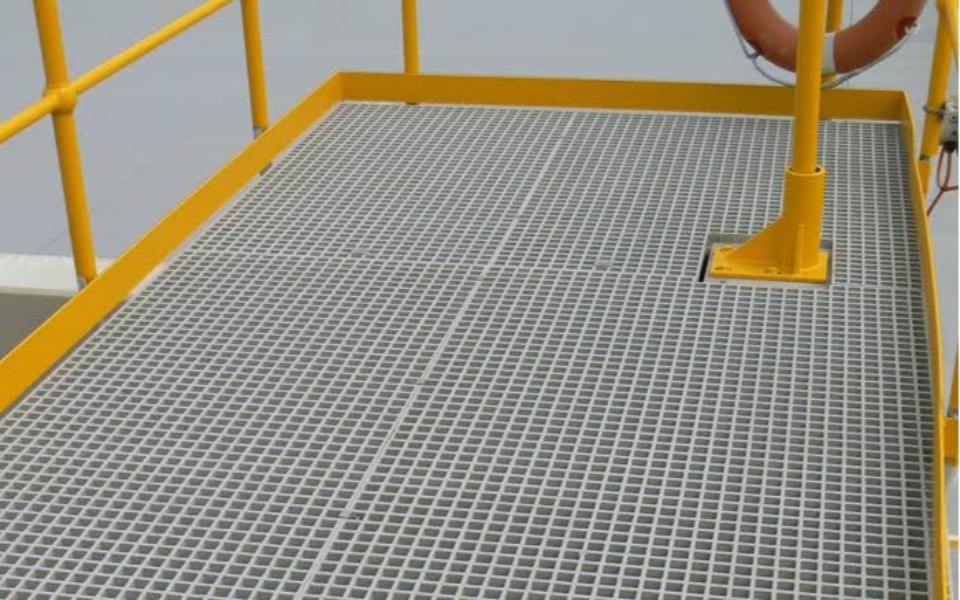 Frp Moulded Grating - Application: Industrial Plants